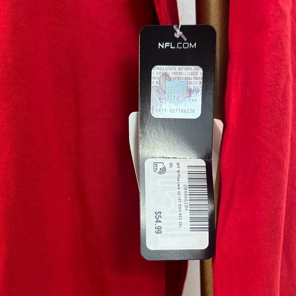 NWT San Francisco 49ers 3X - Picture 2 of 2